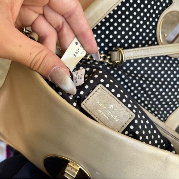 KATE SPADE Maryanne Quilted Turnlock Crossbody Bag Kitt - Picture 11 of 13